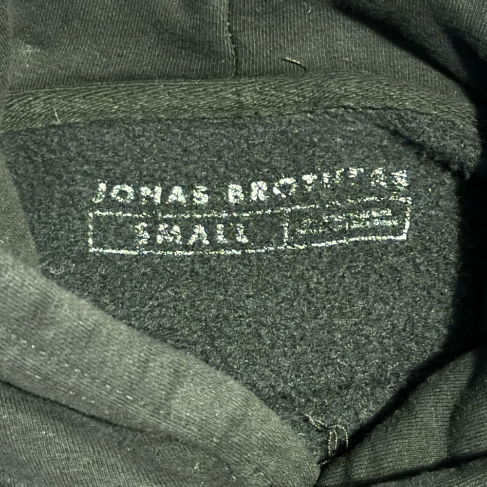 Jonas Brothers Black Hoodie with Rust Logo - Picture 4 of 4